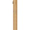 Ekena Millwork Traditional Block Rough Sawn Bracket w/ Offset Brace, Western Red Cedar, 4"W x 18"D x 30"H BKT0402X18X30TRA05RWR - alternate 3